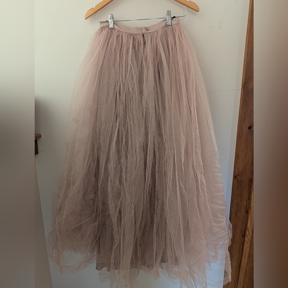 Little Mistress Blush Maxi Skirt - Picture 5 of 6